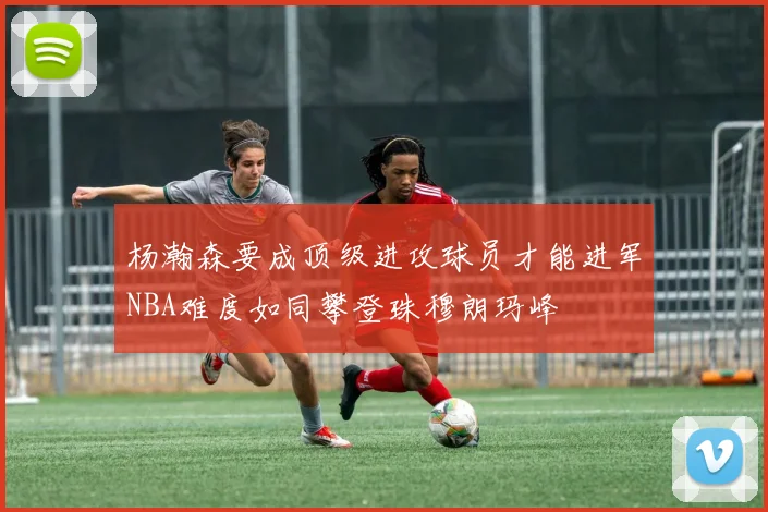 杨瀚森要成顶级进攻球员才能进军NBA难度如同攀登珠穆朗玛峰